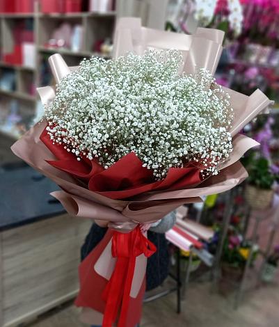 Букет цветов из: Гипсофила в Хатукайском