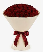 Букет 101 Бордовая роза Блэк Бакарра #REPLACE_PRED# Хатукайском