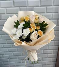 Букет цветов из:  Розы и Хризантемы в Хатукайском