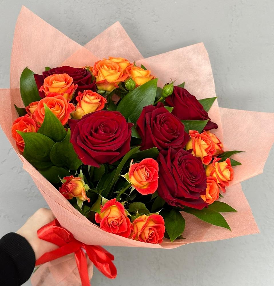 Букет Любовь и восторг в Хатукайском