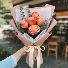 Букет цветов из:  Розы в Хатукайском